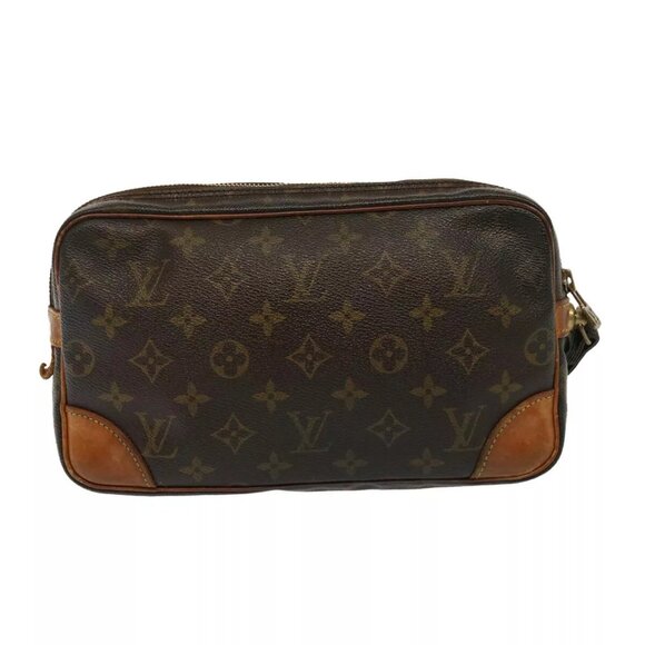 LOUIS VUITTON Monogram Marly Dragonne GM Clutch Bag - Picture 3 of 16